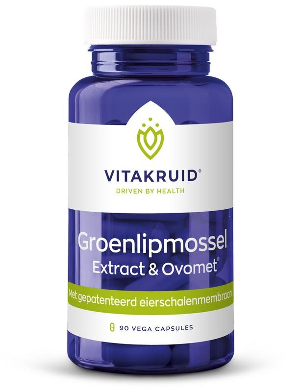 Vitakruid Vitakruid Groenlipmossel extract & Ovomet (90 vega caps)