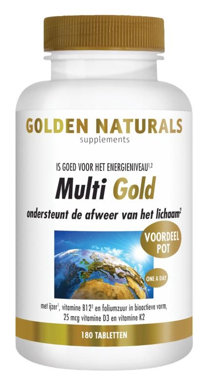 Golden Naturals Golden Naturals Multi Gold (180 tab)