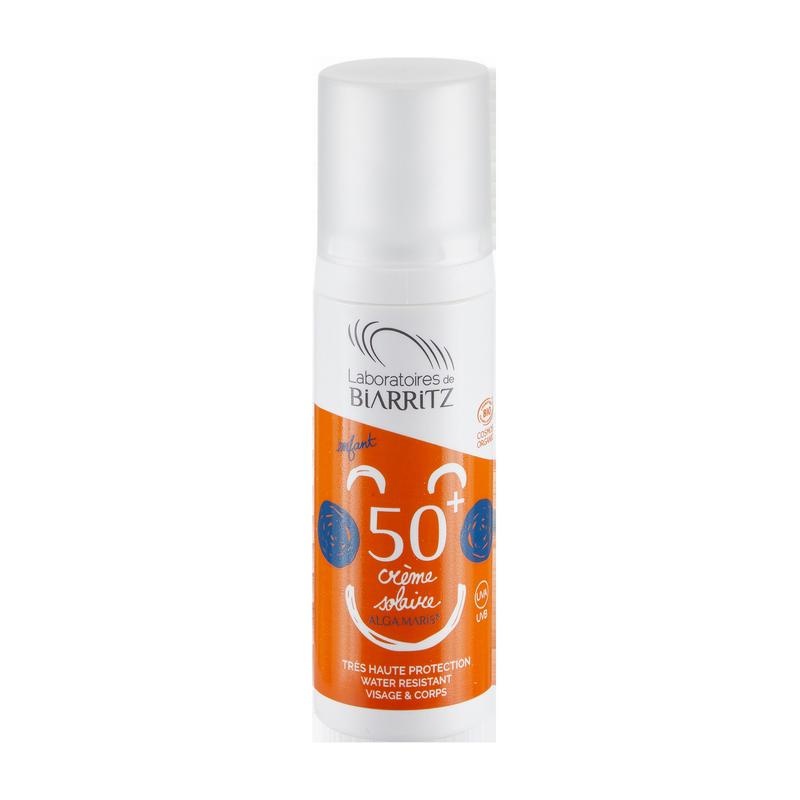 Algamaris Baby/kinder zonnebrand bio SPF50+ (50 Milliliter)