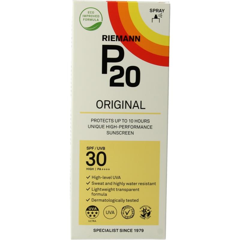 P20 P20 Original spray SPF30 (175 Milliliter)