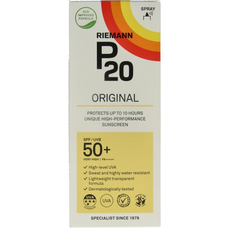 P20 P20 Original spray SPF50+ (175 Milliliter)
