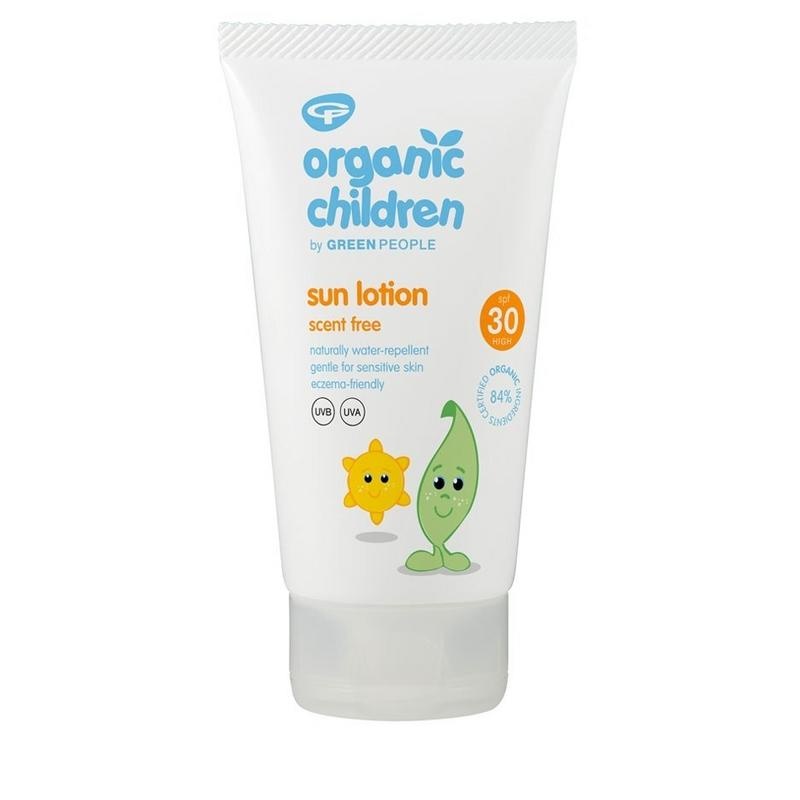 Green People Green People Organic children sun lotion scent free SPF30 (50 Milliliter)