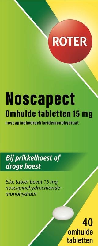 Roter Roter Noscapect (40 Tabletten)