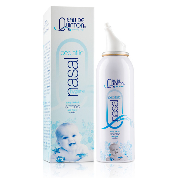 Quinton Quinton Nasal pediatric spray 0-6 jaar (100 Milliliter)