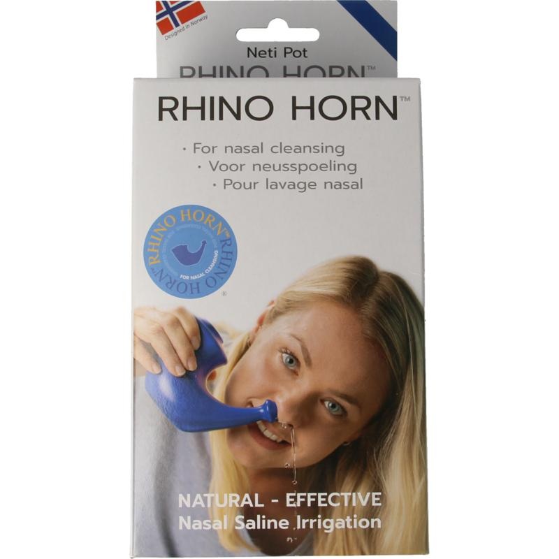 Rhino Horn Rhino Horn Neusspoeler blauw (1 Stuks)