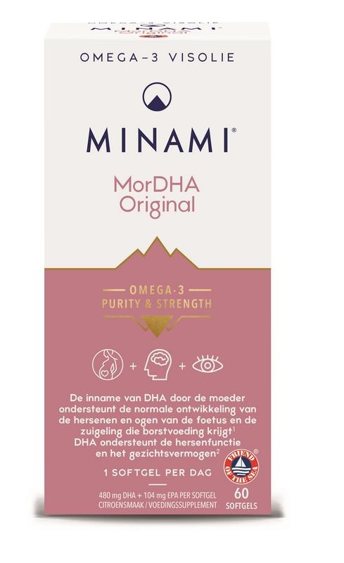 Minami Minami MorDHA original citroensmaak (60 Softgels)