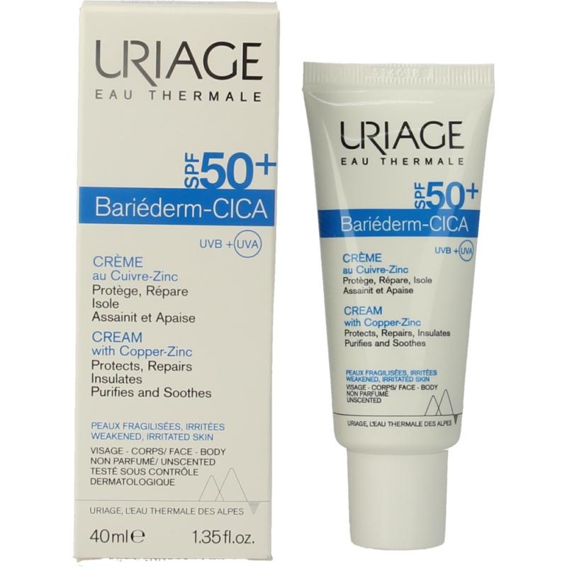 Uriage Uriage Bariederm cica creme SPF50 (40 ml)
