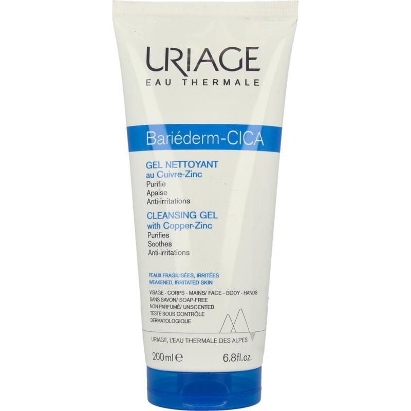 Uriage Uriage Bariederm cleansing cica gel irritated skin (200 ml)
