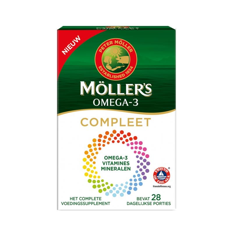 Mollers Mollers Omega-3 compleet (56 Stuks)