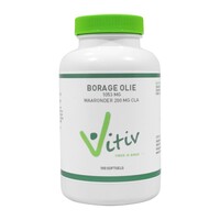 Vitiv Vitiv Borage olie (100 Softgels)