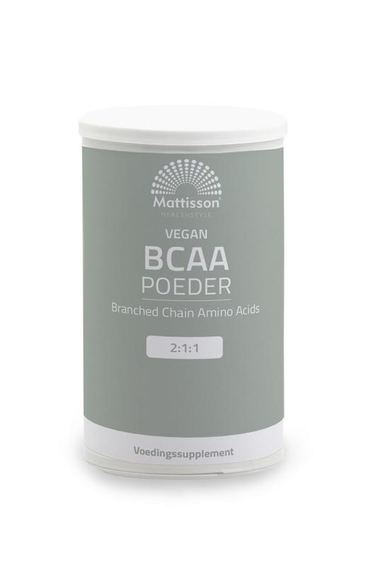 Mattisson Mattisson Vegan BCAA 2:1:1 poeder (250 Gram)