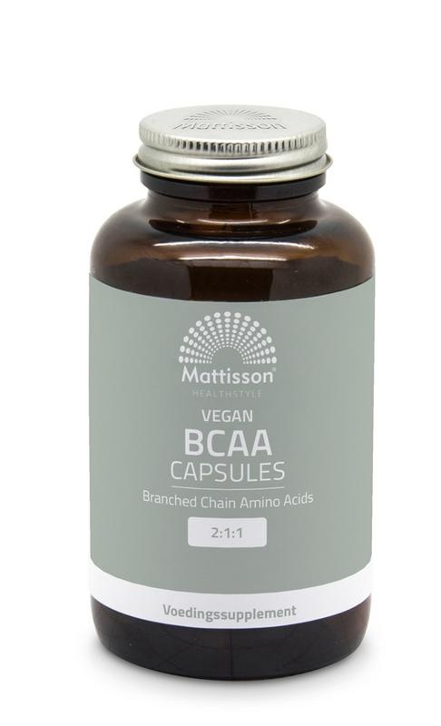 Mattisson Mattisson Vegan BCAA 2:1:1 capsules (120 Vegetarische capsules)