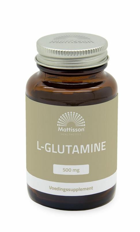 Mattisson Mattisson L-Glutamine 500mg (90 Capsules)