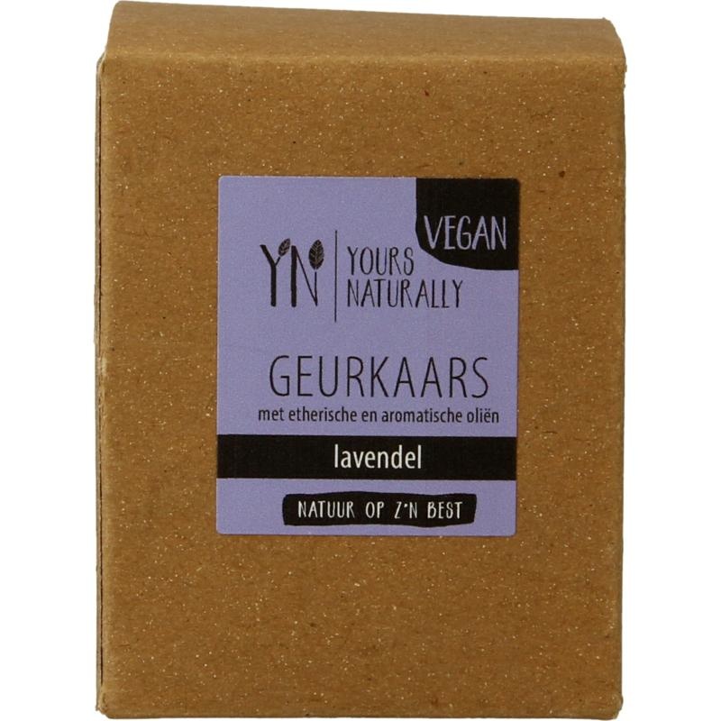 Yours Naturally Yours Naturally Votive geurkaars lavendel 9cl (1 Stuks)