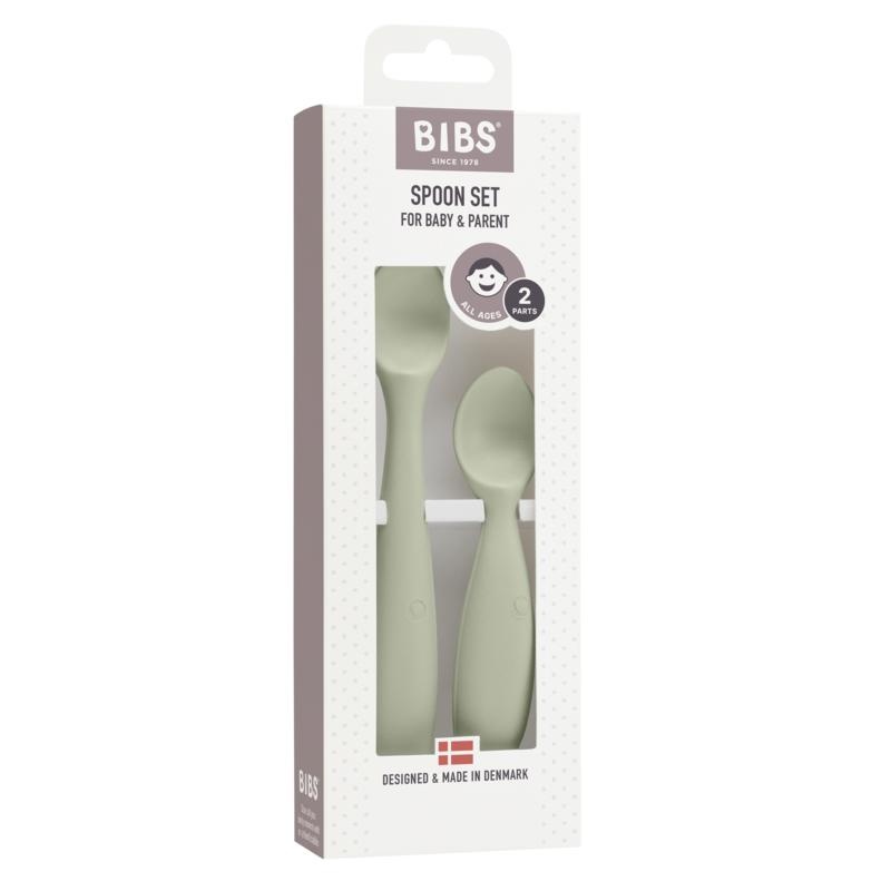 Bibs Bibs Baby spoon set sage (1 Set)