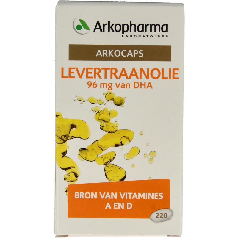 Arkocaps Arkocaps Levertraanolie (220 Capsules)