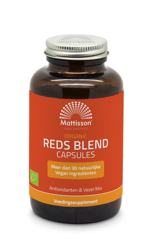 Mattisson Mattisson Organic reds blend capsules bio (180 Vegetarische capsules)