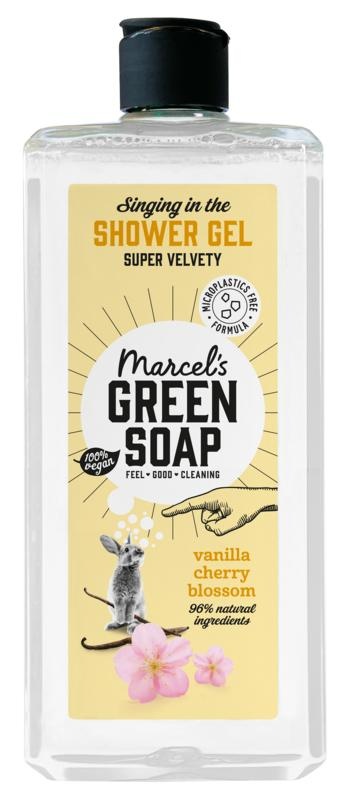 Marcel's GR Soap Marcel's GR Soap Showergel vanille & kersenbloesem (300 Milliliter)