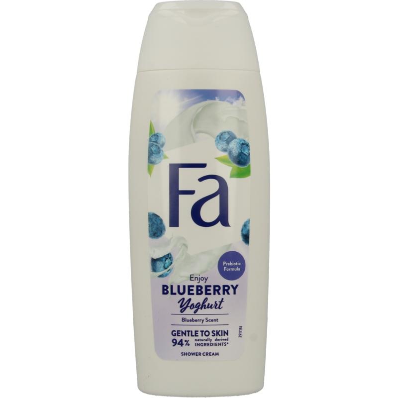 FA FA Showergel blueberry yoghurt (250 Milliliter)
