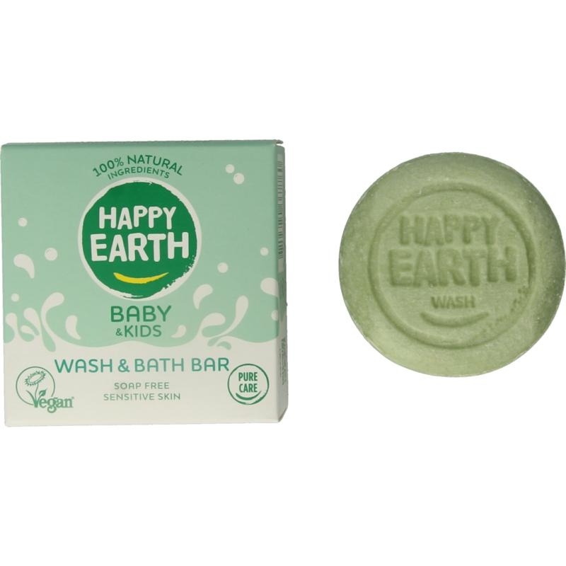 Happy Earth Happy Earth Was & bad bar baby & kids (50 Gram)