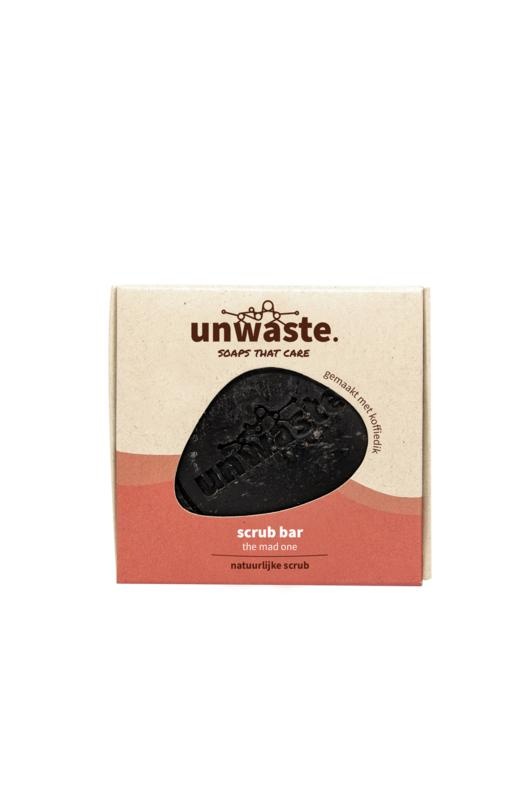 Unwaste Unwaste Scrub soap bar the mad one (1 Stuks)