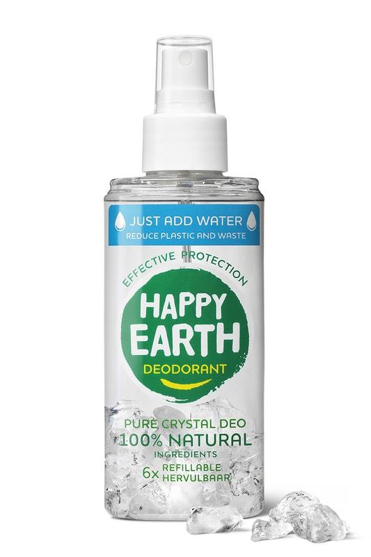 Happy Earth Happy Earth Natuurlijke just add water unscented spray (50 Gram)