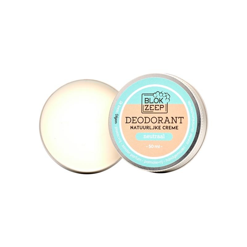 Blokzeep Blokzeep Deodorant creme neutraal (50 Milliliter)
