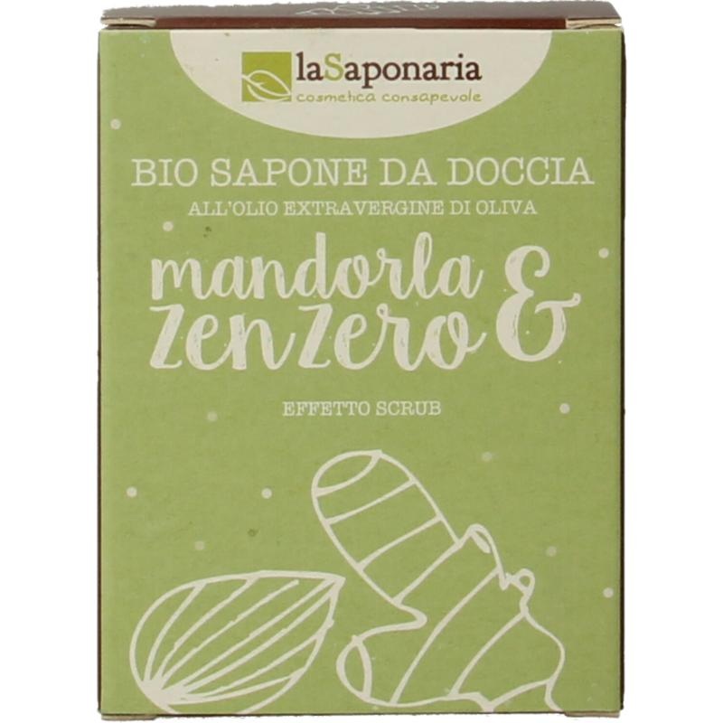 La Saponaria La Saponaria Zeep olive oil almond ginger (100 Gram)