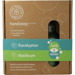 Handzeep premium starterset eucalyptus & basilicum