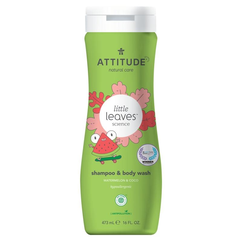 Attitude Attitude Shampoo 2 in 1 little leaves meloen (475 Milliliter)