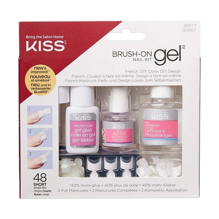 Kiss Kiss Brush on gel kit (1 Stuks)