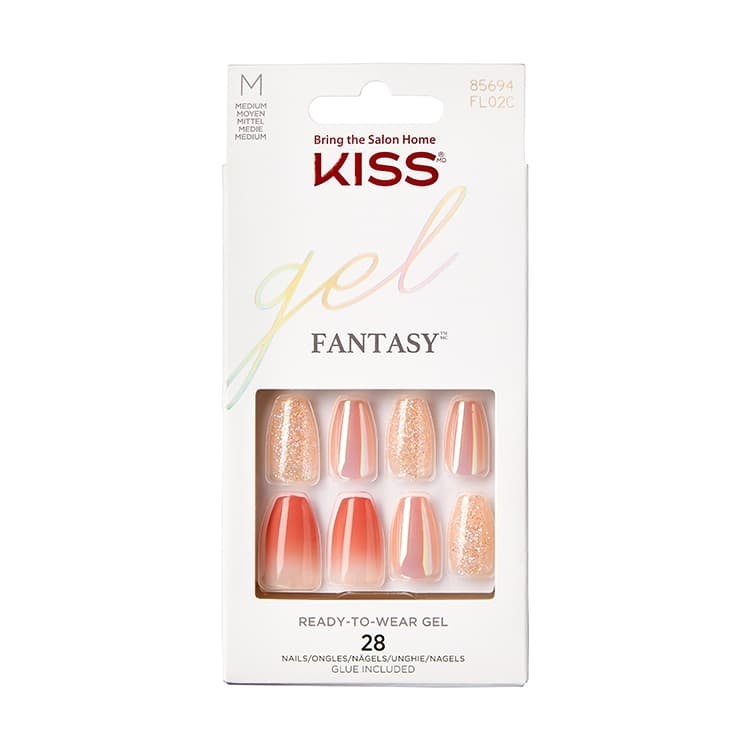 Kiss Kiss Gel fantasy nails problem solve (1 Set)