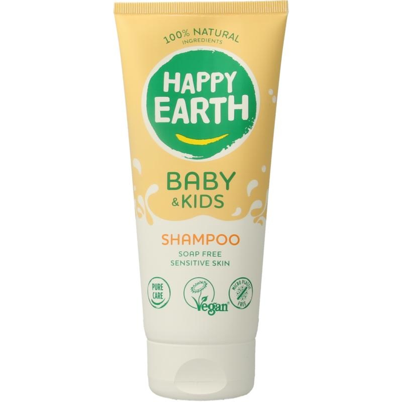 Happy Earth Happy Earth Shampoo voor baby & kids (200 Milliliter)
