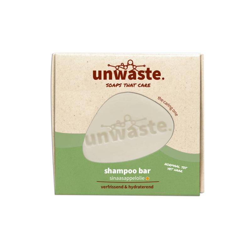 Unwaste Unwaste Shampoo bar sinaasappelolie (1 Stuks)