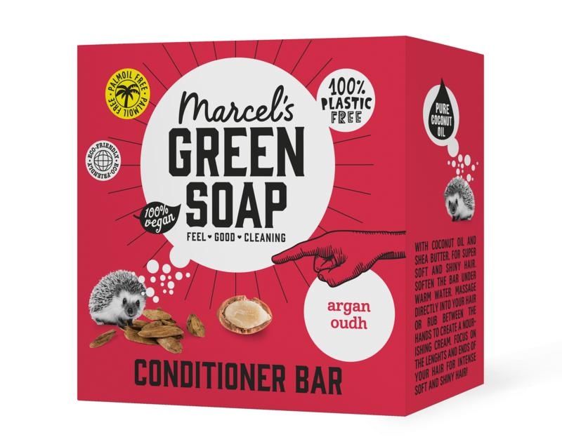 Marcel's GR Soap Marcel's GR Soap Conditioner bar argan & oudh (60 Gram)