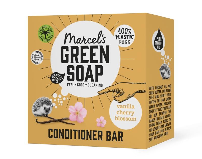 Marcel's GR Soap Marcel's GR Soap Conditioner bar vanilla & cherry blossom (60 Gram)