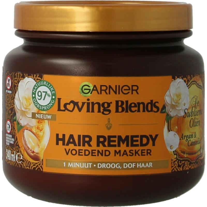 Garnier Garnier Loving blends masker argan & cameliaolie subliem (340 Milliliter)
