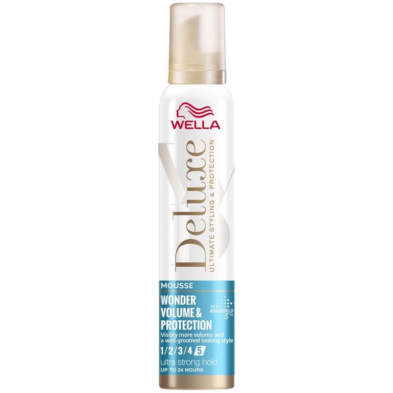 Wella Wella Deluxe mousse volume & protection (200 Milliliter)