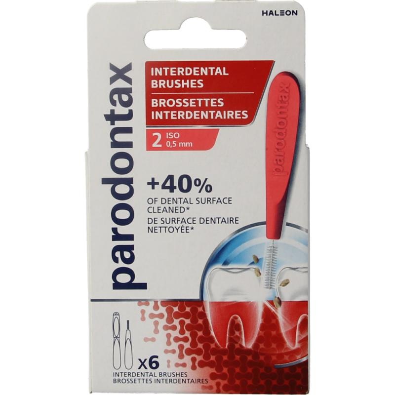 Parodontax Parodontax Interdental size 2 (6 Stuks)