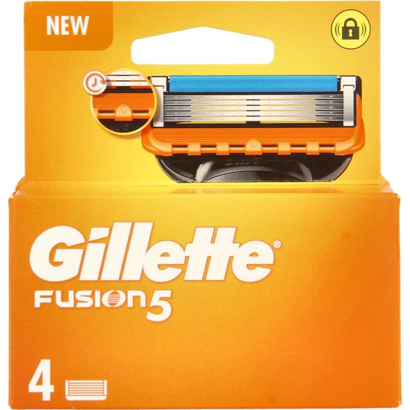 Gillette Gillette Fusion mesjes base (4 Stuks)