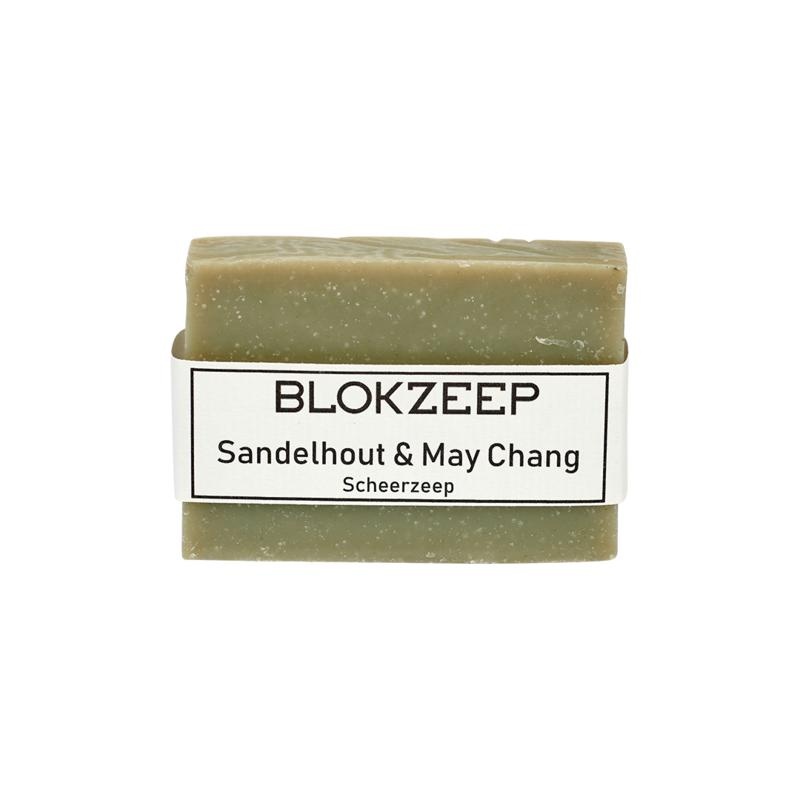 Blokzeep Blokzeep Shaving bar sandelhout & May Chang (100 Gram)