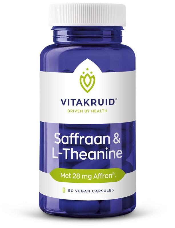 Saffraan 28mg (Affron) & L-Theanine Saffraan 28mg (Affron) & L-Theanine