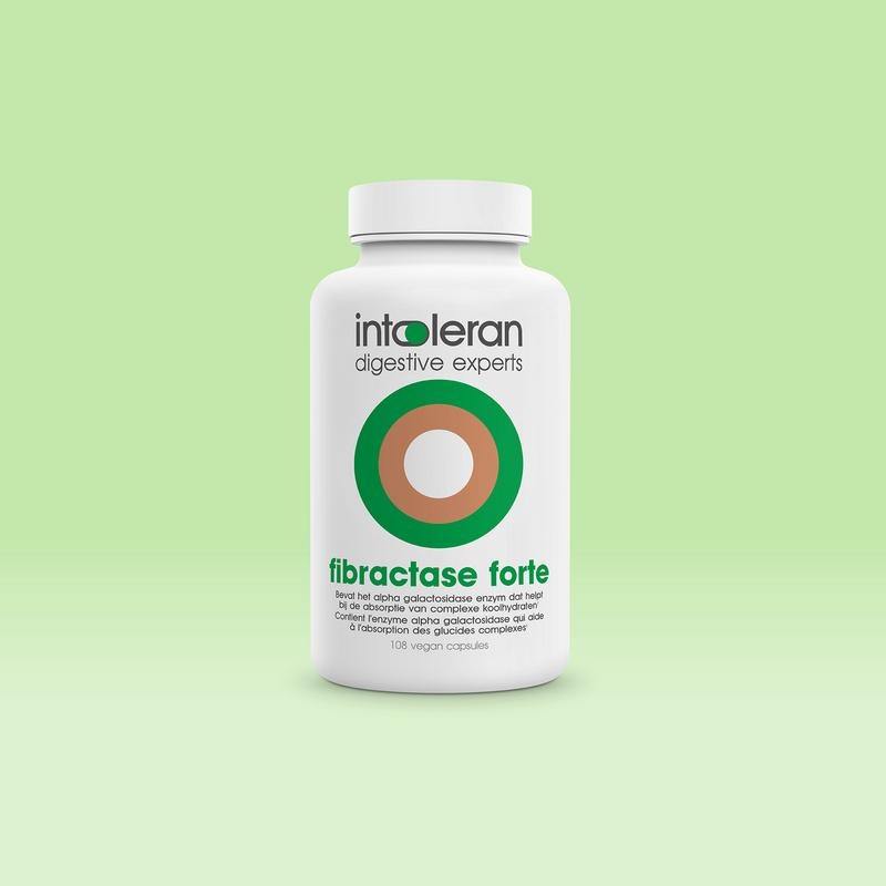 Intoleran Intoleran Fibractase forte (108 Capsules)