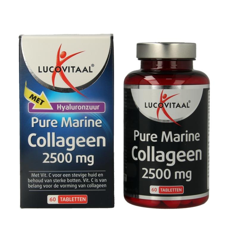 Lucovitaal Lucovitaal Collageen pure marine (60 Tabletten)