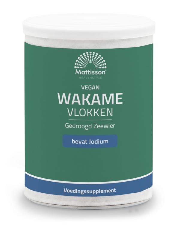 Mattisson Mattisson Wakame vlokken - bevat jodium (50 Gram)
