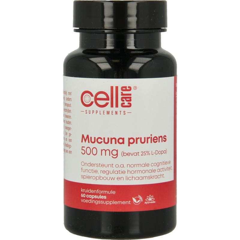 Cellcare Cellcare Mucuna pruriens 500mg (25% L-dopa) (60 Capsules)