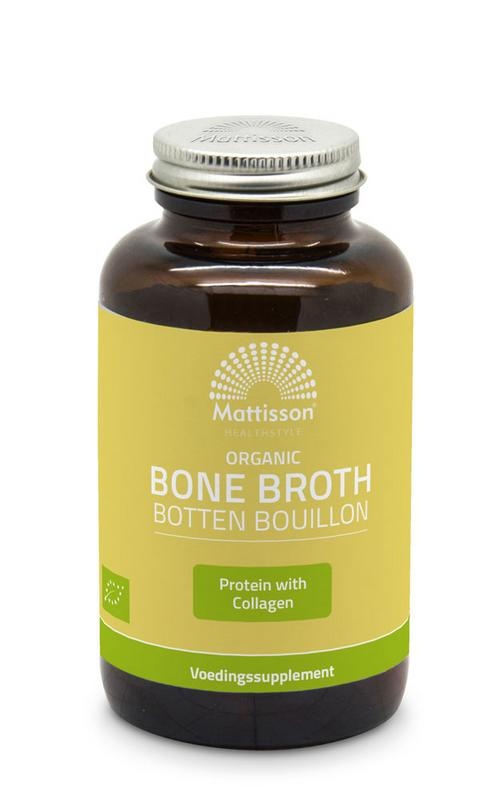Mattisson Mattisson Organic beef bone broth bio (180 Capsules)