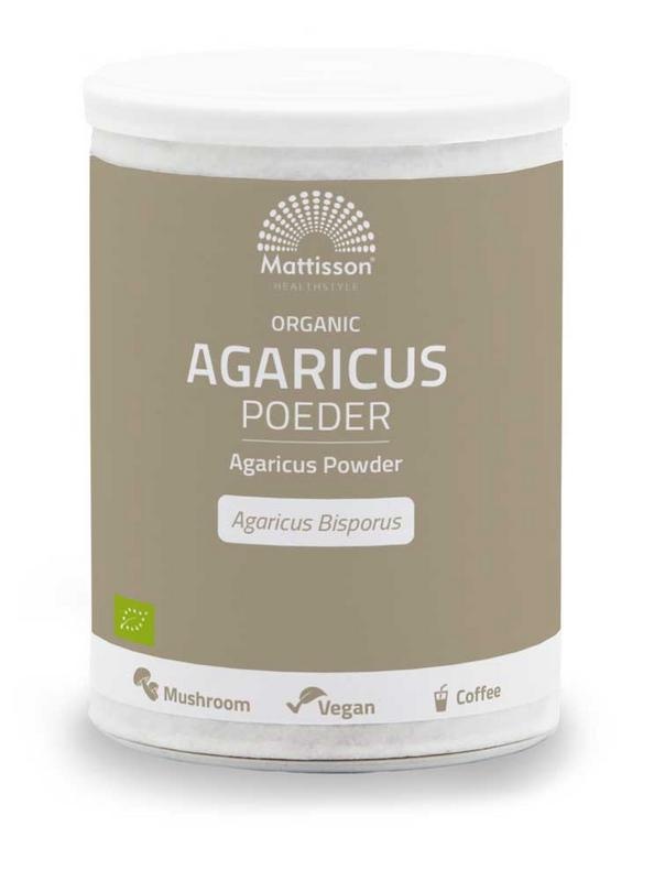 Mattisson Mattisson Agaricus poeder bio (200 Gram)