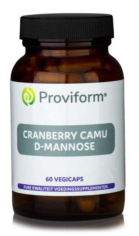 Proviform Proviform Cranberry camu d-mannose (60 Vegetarische capsules)