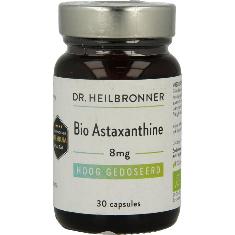 Dr Heilbronner Dr Heilbronner Astaxanthine 8mg hoge dosis vegan bio (30 Capsules)